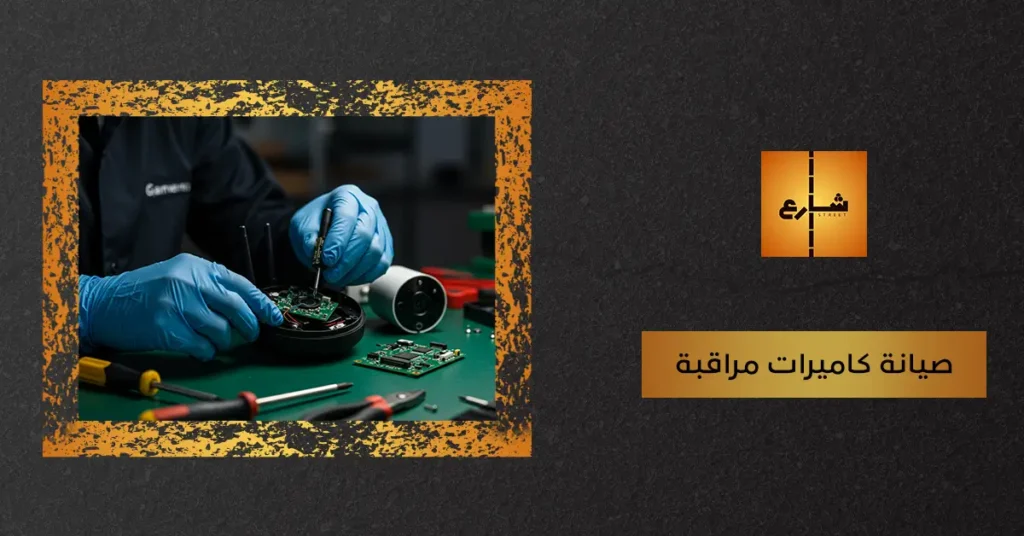 صيانة كاميرات مراقبة