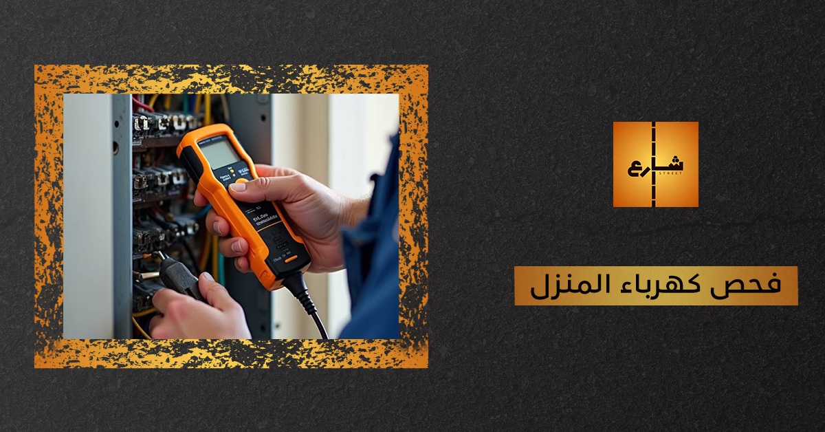 فحص كهرباء المنزل